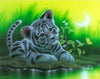 Süßer kleiner Tiger