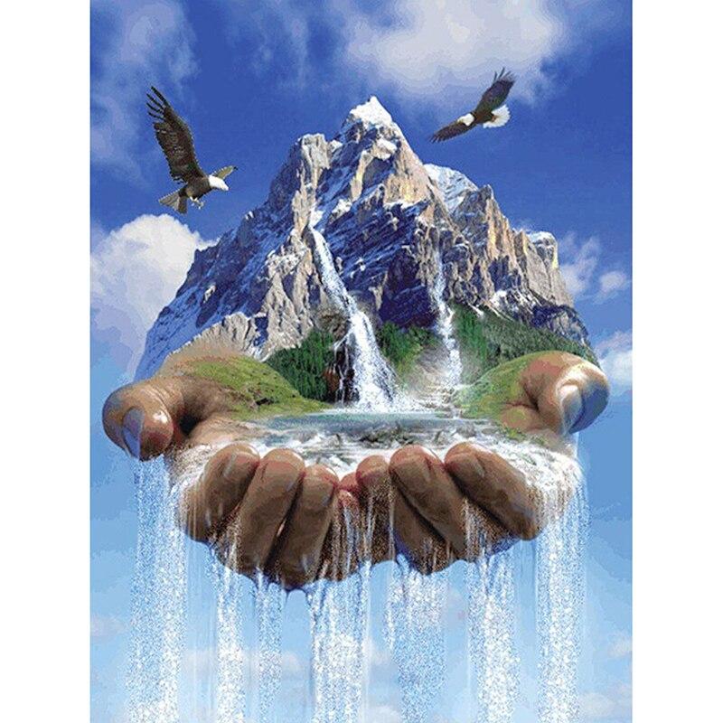 Wasserfall In Der Hand - Myth Of Asia Deutschland