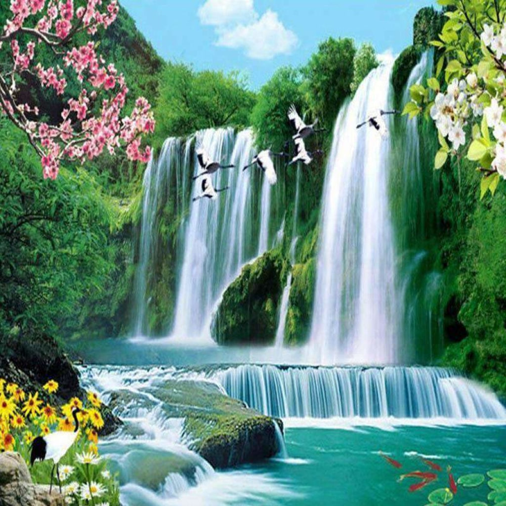 Wasserfall Landschaft
