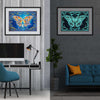 Schmetterling Blau | Glow in the Dark