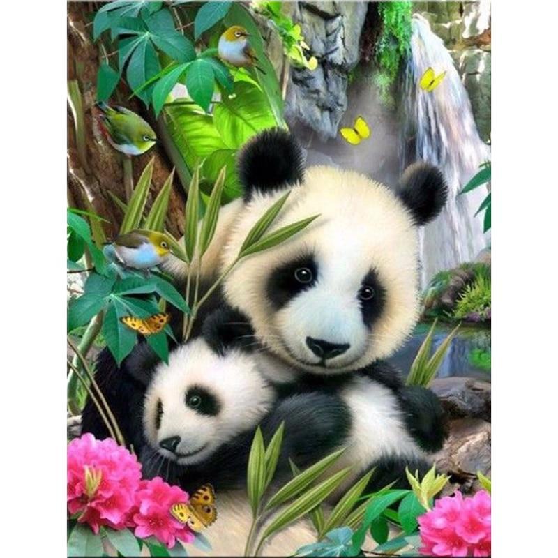 Pandabär - Diamond Painting Welt 