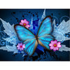 Blauer Schmetterling - Diamond Painting Welt Deutschland